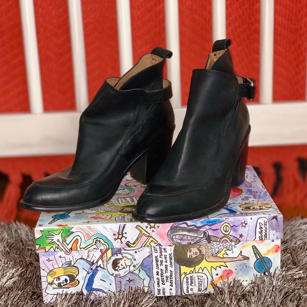 Zara Basic black boots